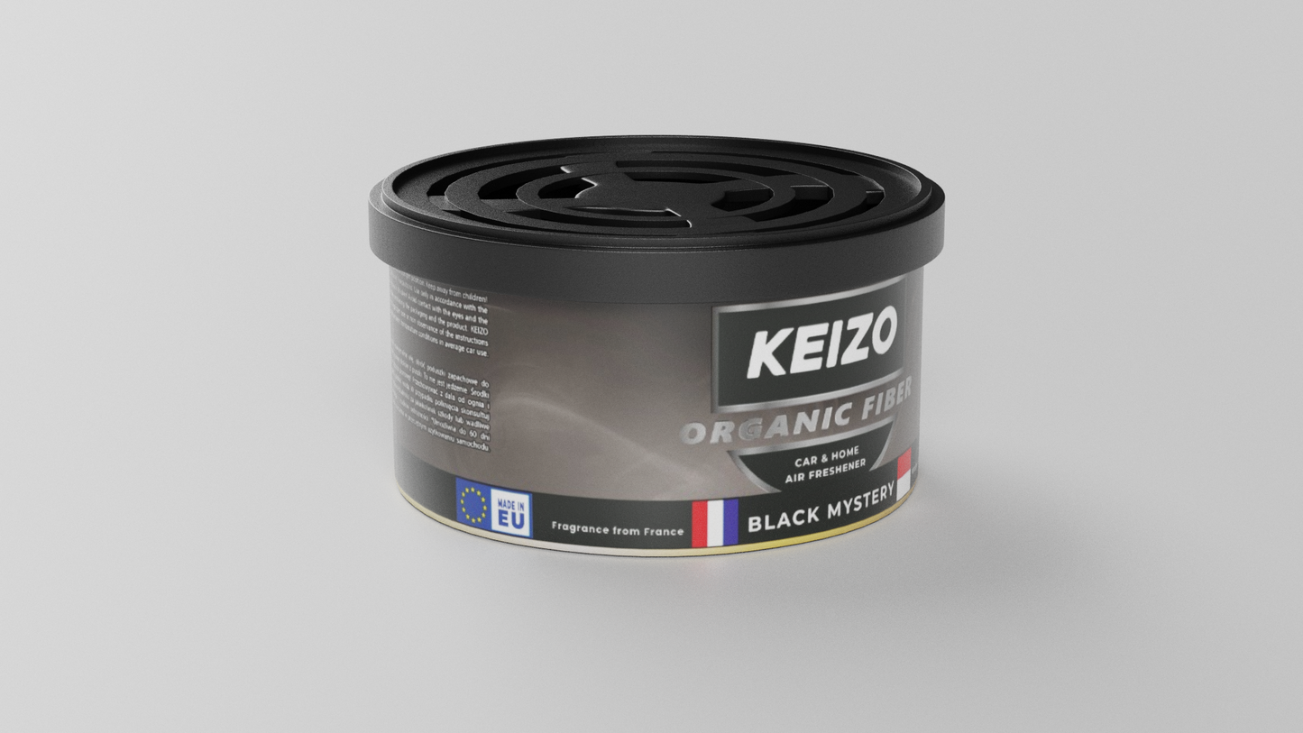 KEIZO Organic Fiber Black Mystery - Keizo Lifestyle